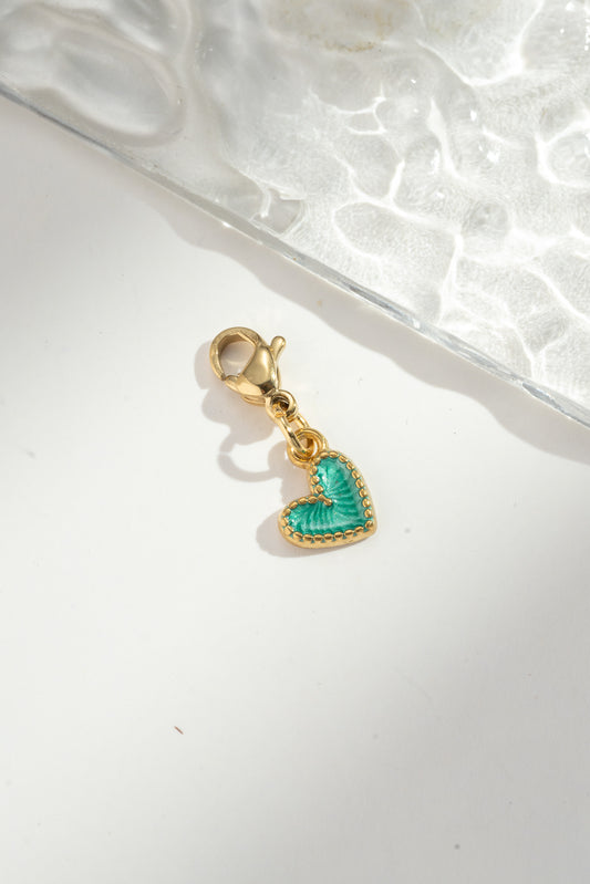 Charms Coeur [ Turquoise ]