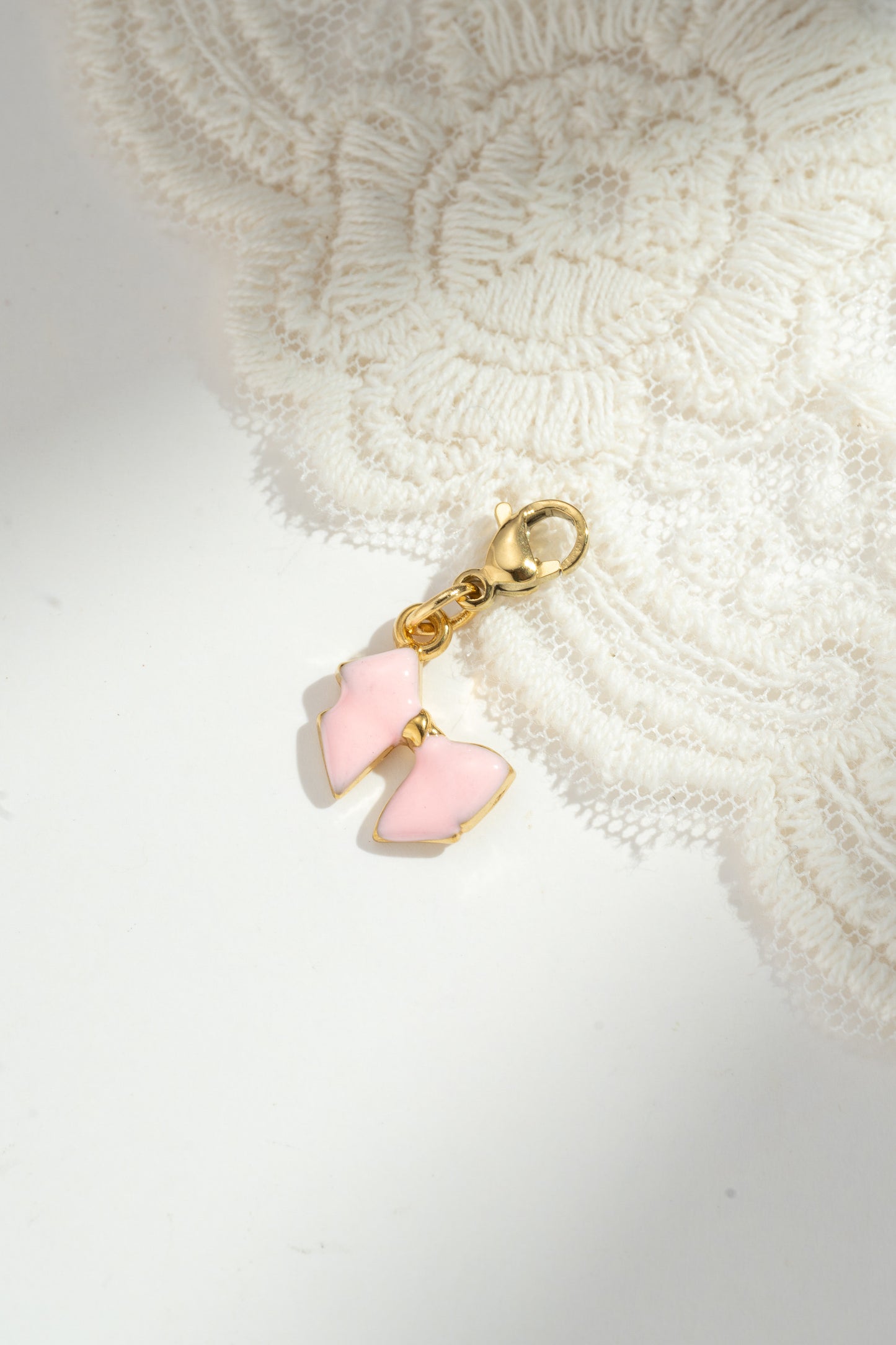 Charms Noeud [ Rose ]