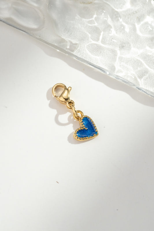 Charms Coeur [ Bleu ]