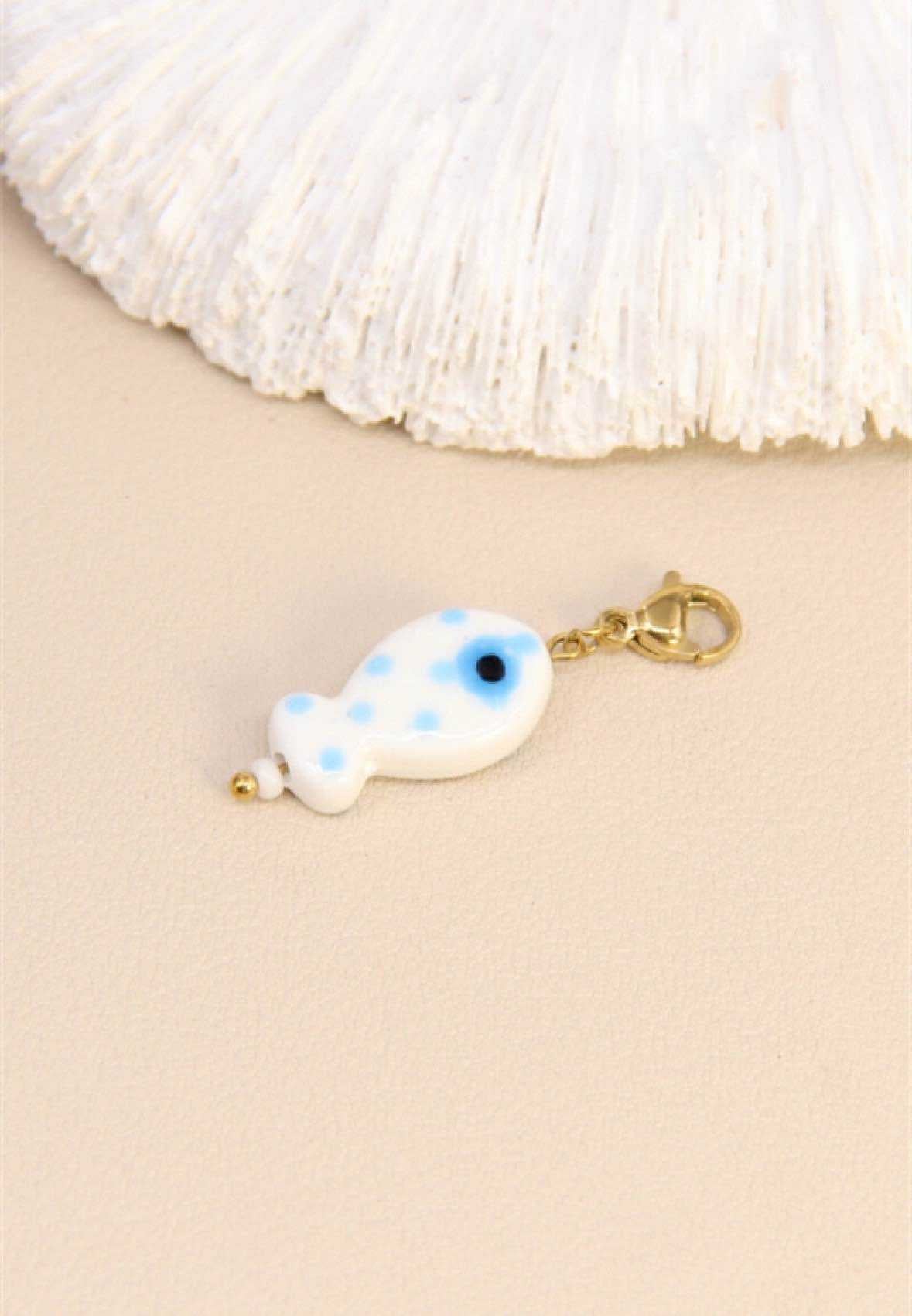 Charms Poisson [ Bleu & Blanc ]