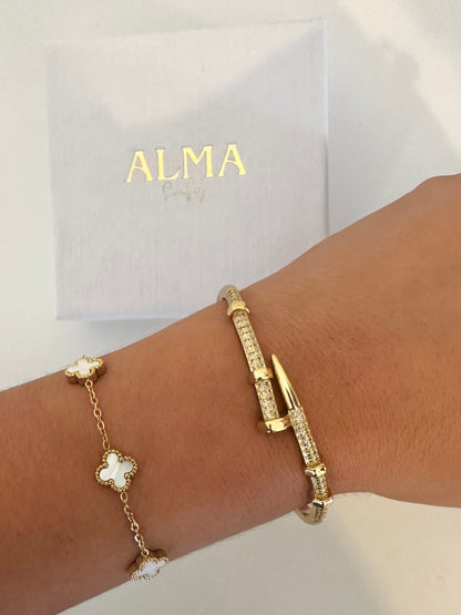 Bracelet Clou Diamanté