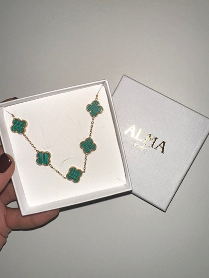 Bracelet Trèfle [ Vert ]